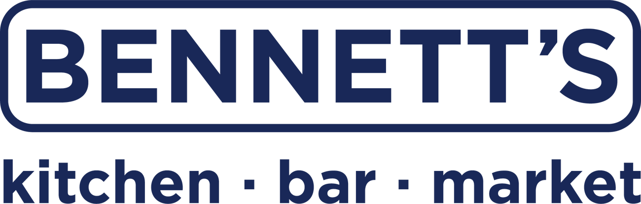 Bennett's kitchen bar market Logo